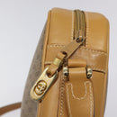GUCCI Micro GG Supreme Shoulder Bag PVC Beige Gold 001 067 1281 Auth BA1957-9