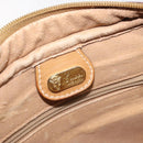 GUCCI Micro GG Supreme Shoulder Bag PVC Beige Gold 001 067 1281 Auth BA1957-19