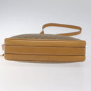 GUCCI Micro GG Supreme Shoulder Bag PVC Beige Gold 001 067 1281 Auth BA1957-5