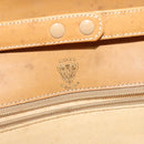 GUCCI Micro GG Supreme Shoulder Bag PVC Beige Gold Auth BA1958-18