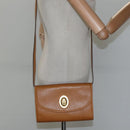 Christian Dior Shoulder Bag Leather Beige Auth BA196-20