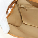 Christian Dior Shoulder Bag Leather Beige Auth BA196-22