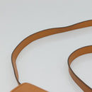 Christian Dior Shoulder Bag Leather Beige Auth BA196-8