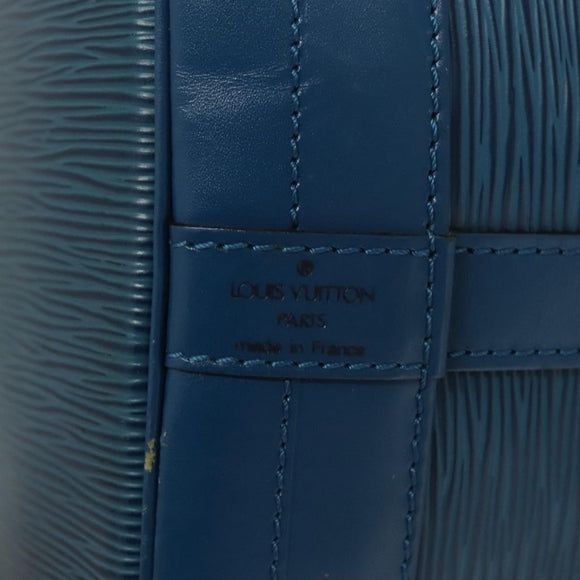 LOUIS VUITTON Epi Noe Shoulder Bag Toledo Blue M44005 LV Auth BA1968