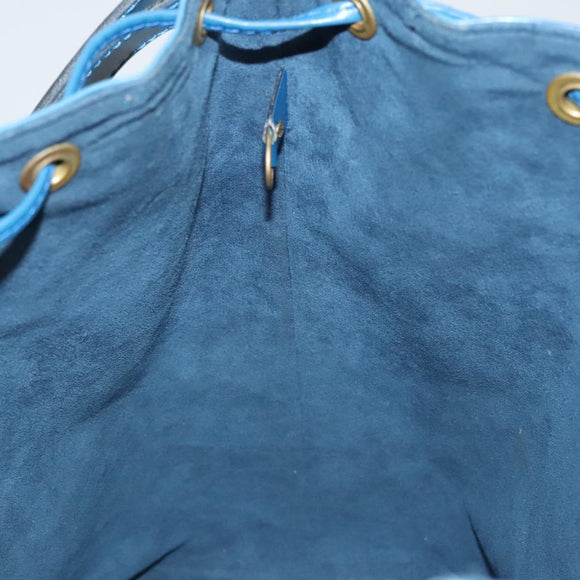 LOUIS VUITTON Epi Noe Shoulder Bag Toledo Blue M44005 LV Auth BA1968