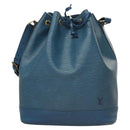 LOUIS VUITTON Epi Noe Shoulder Bag Toledo Blue M44005 LV Auth BA1968-13