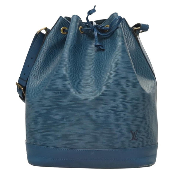 LOUIS VUITTON Epi Noe Shoulder Bag Toledo Blue M44005 LV Auth BA1968