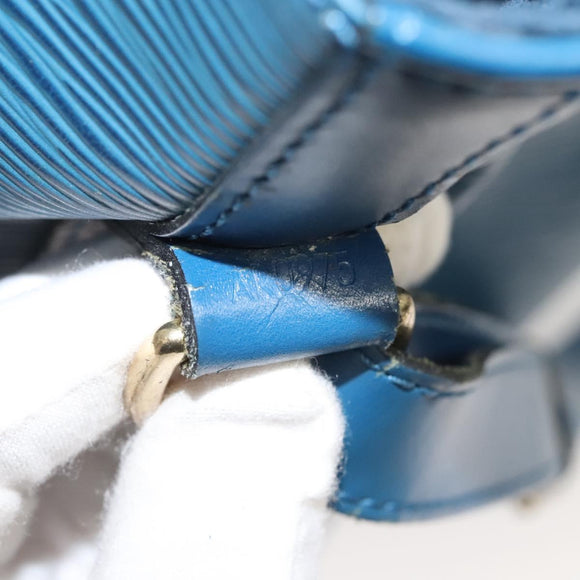 LOUIS VUITTON Epi Noe Shoulder Bag Toledo Blue M44005 LV Auth BA1968