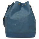 LOUIS VUITTON Epi Noe Shoulder Bag Toledo Blue M44005 LV Auth BA1968-2