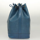 LOUIS VUITTON Epi Noe Shoulder Bag Toledo Blue M44005 LV Auth BA1968-3