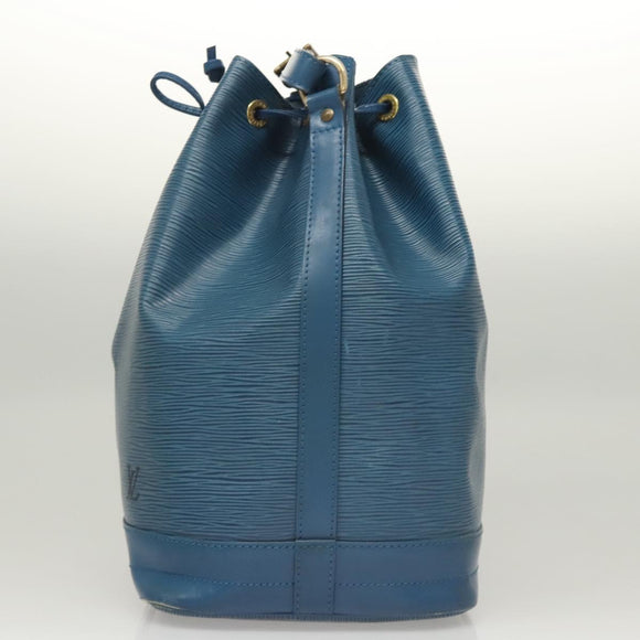 LOUIS VUITTON Epi Noe Shoulder Bag Toledo Blue M44005 LV Auth BA1968