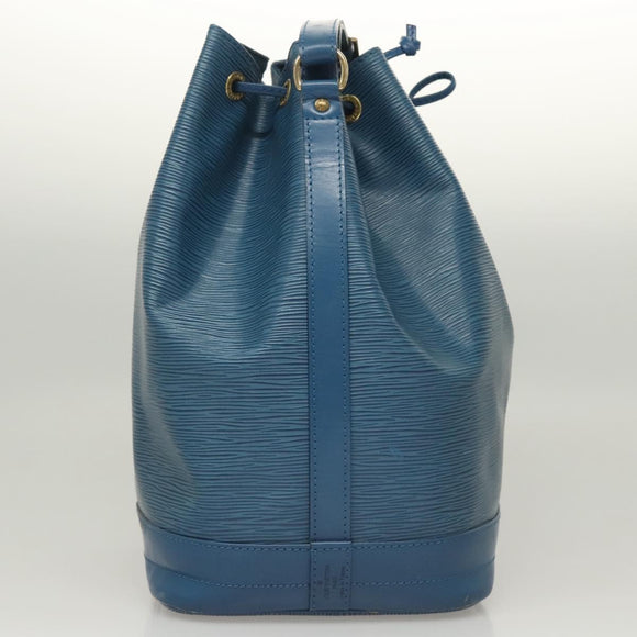 LOUIS VUITTON Epi Noe Shoulder Bag Toledo Blue M44005 LV Auth BA1968