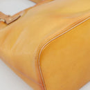 LOUIS VUITTON Monogram Vernis Houston Hand Bag Beige M91004 LV Auth BA1969-11