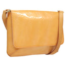 LOUIS VUITTON Vernis Thompson Street Bag Marshmallow Pink M91070 LV Auth BA1971-1