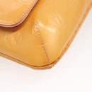 LOUIS VUITTON Vernis Thompson Street Bag Marshmallow Pink M91070 LV Auth BA1971-9