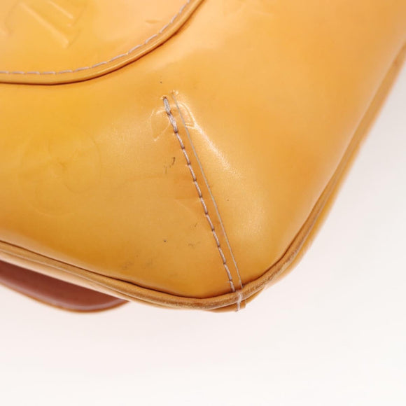 LOUIS VUITTON Vernis Thompson Street Bag Marshmallow Pink M91070 LV Auth BA1971