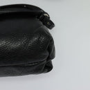Chloe Lily Hand Bag Leather 2way Black Auth BA2001-16