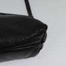 Chloe Lily Hand Bag Leather 2way Black Auth BA2001-18