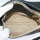 Chloe Lily Hand Bag Leather 2way Black Auth BA2001-11