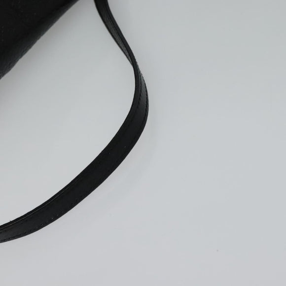 Chloe Lily Hand Bag Leather 2way Black Auth BA2001