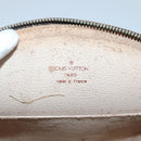 LOUIS VUITTON Monogram Trousse Demi Ronde Cosmetic Pouch M47520 LV Auth BA2009-9