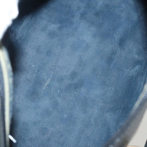 GUCCI Micro GG Supreme Sherry Line Bag PVC Navy Gold Red 40 02 007 Auth BA2011