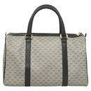 GUCCI Micro GG Supreme Sherry Line Bag PVC Navy Gold Red 40 02 007 Auth BA2011-3