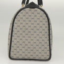 GUCCI Micro GG Supreme Sherry Line Bag PVC Navy Gold Red 40 02 007 Auth BA2011-5