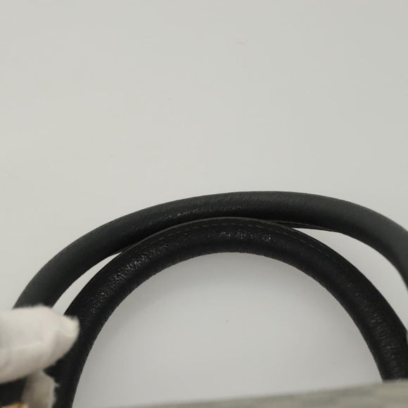 GUCCI Micro GG Supreme Sherry Line Bag PVC Navy Gold Red 40 02 007 Auth BA2011