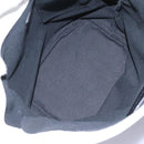 BURBERRY Shoulder Bag Leather White Silver Auth BA2015-10