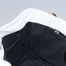 BURBERRY Shoulder Bag Leather White Silver Auth BA2015-19