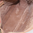 Burberrys Nova Check Shoulder Bag PVC Beige Gold Auth BA2017-11