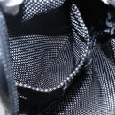 CHANEL Sports COCO Mark Shoulder Bag Coated Canvas Black CC Auth BA202-20