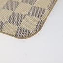 LOUIS VUITTON Damier Azur Neverfull PM Pouch Accessory Pouch LV Auth BA2020-10