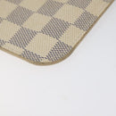 LOUIS VUITTON Damier Azur Neverfull PM Pouch Accessory Pouch LV Auth BA2020-11