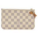 LOUIS VUITTON Damier Azur Neverfull PM Pouch Accessory Pouch LV Auth BA2020-3