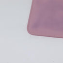 CHANEL Pouch Leather Pink CC Auth BA2026-15
