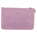 CHANEL Pouch Leather Pink CC Auth BA2026-3