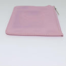 CHANEL Pouch Leather Pink CC Auth BA2026-5
