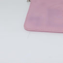 CHANEL Pouch Leather Pink CC Auth BA2026-7
