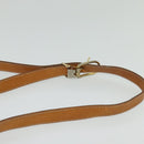 Christian Dior Shoulder Bag Leather Black Gold Auth BA2030-8