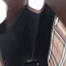 Burberrys Nova Check Hand Bag Canvas Beige Auth BA2031-19