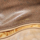 GUCCI GG Supreme Shoulder Bag PVC Beige Gold Auth BA2037-19