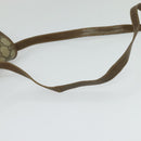 GUCCI GG Supreme Shoulder Bag PVC Beige Gold Auth BA2037-7