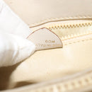 CELINE Shoulder Bag Leather Gold Beige Auth BA2040-12