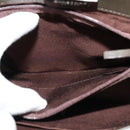 BURBERRY Shoulder Bag Leather Brown Silver Auth BA2042-20