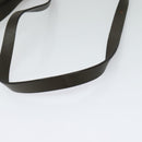 BURBERRY Shoulder Bag Leather Brown Silver Auth BA2042-7