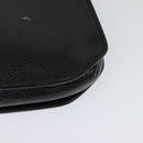 Christian Dior Shoulder Bag Leather Black Gold Auth BA2043-16