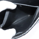 Christian Dior Shoulder Bag Leather Black Gold Auth BA2043-12