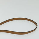 Christian Dior Shoulder Bag Leather Black Gold Auth BA2043-8